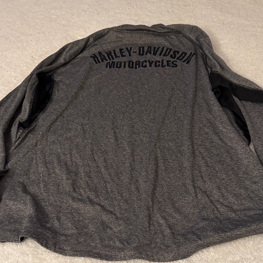 Harley-Davidson Charcoal Long Sleeve Tee